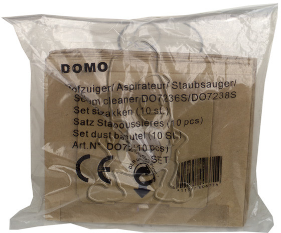 Domo worki do odkurzacza Do7236S (10 sztuk) DO7236SSET Oryginalny