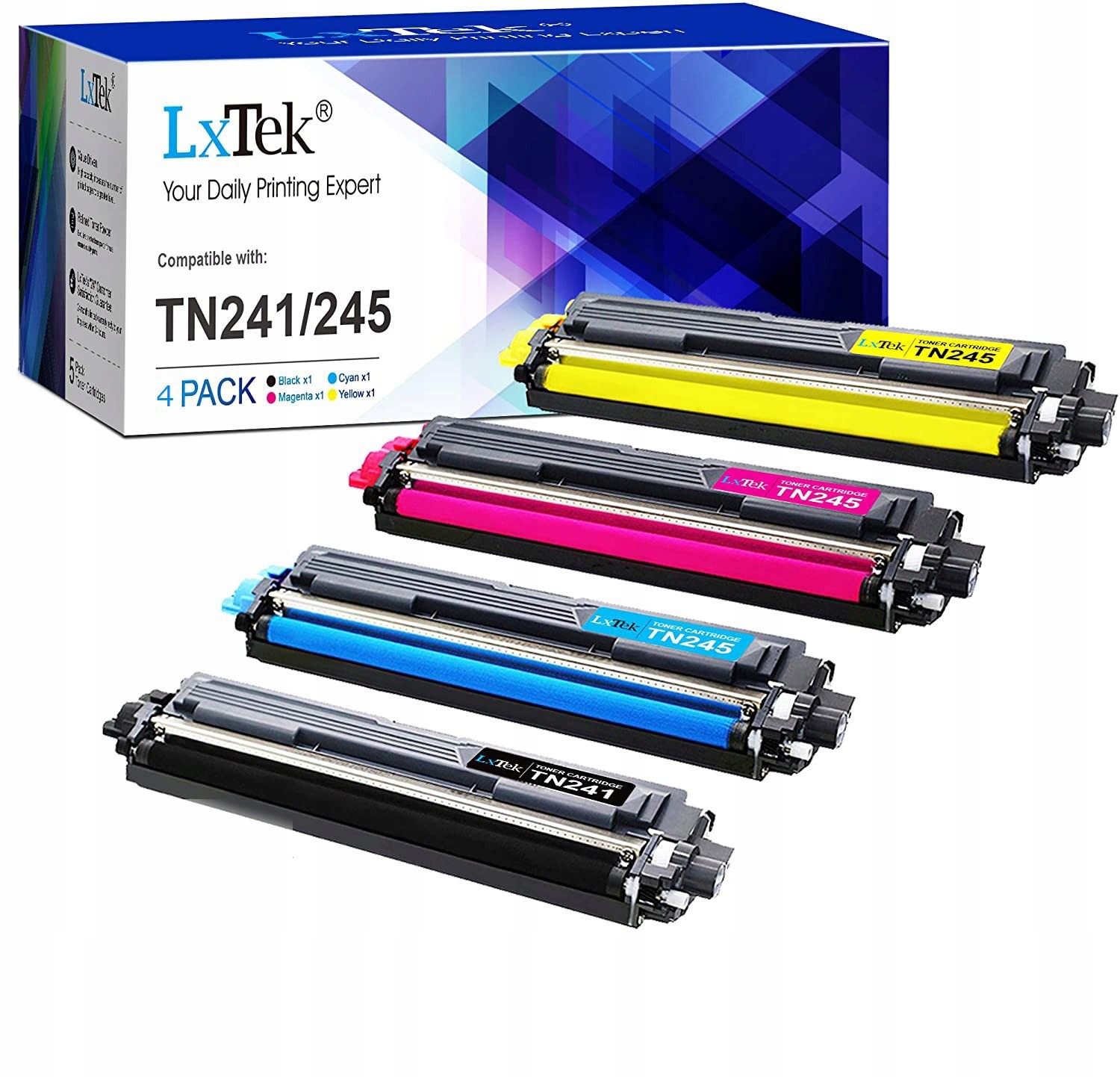 4x Toner Do Brother TN241 DCP-9015CDW DCP-9020CDW