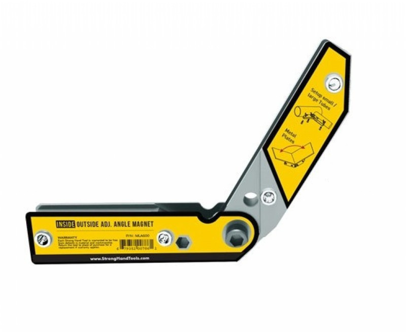 Tools Kątownik magnetyczny nastawny StrongHand 15 kg MLA600