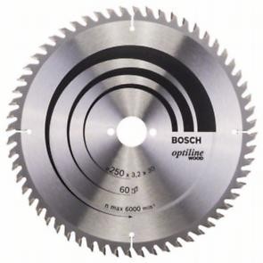 Bosch PIŁA TARCZ -H OPTI 250x3 2x30z60