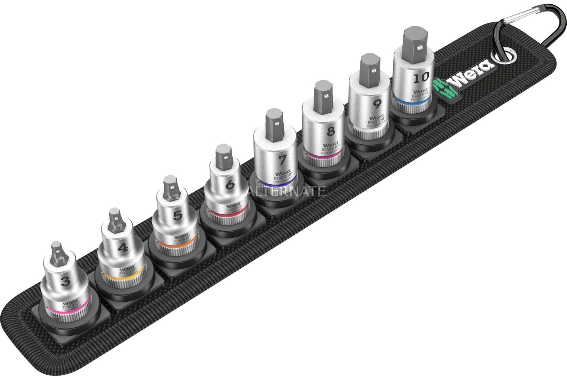 Wera 05003971001 gniazdko/zestaw gniazdek Socket set, Klucz nasadowy 4013288194954