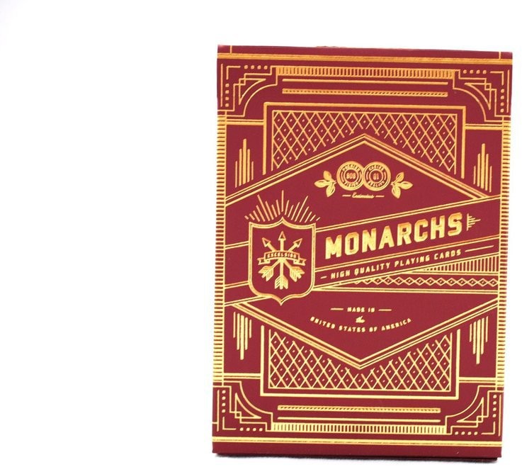 Bicycle Karty Monarchs Red by Theory11