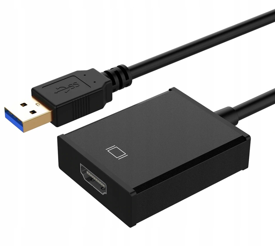 Adapter Konwerter Przejściówka Usb Do Hdmi Full Hd