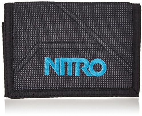 Nitro Snowboards Nitro portfel z przezroczystym okienkiem i przegródką na monety, szary, 14 cm 1131878000