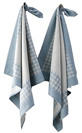 De Witte Lietaer De Witte lietaer 200058 Pied de poule zestaw 2 ściereczek do naczyń z bawełny 66 x 66 cm 200061