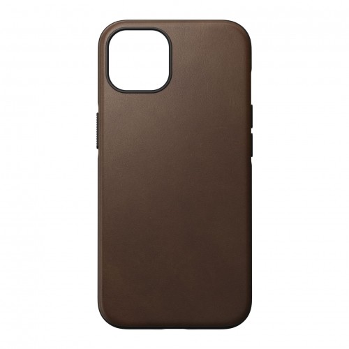 NOMAD NOMAD Case Leather Modern MagSafe Rustic Brown | iPhone 13 NM01056485