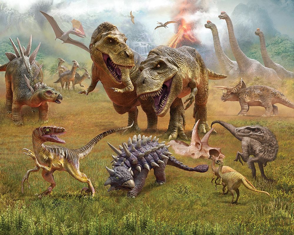 Walltastic Fototapeta Dinosaur Land 46504 46504_walltastic