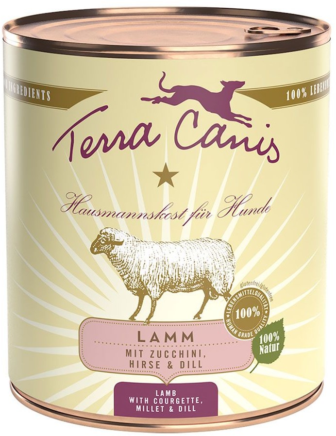 Terra Canis 6 x 800 g Konina z amarantem brzoskwinią i burakami