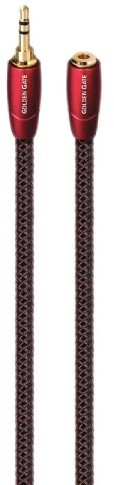 AudioQuest 2 m Golden Gate-CAVO audio 3,5 MM, 2 m, 3,5 MM/3,5 MM), kolor: czarny