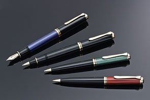 Pelikan Premium fountain Pen souverain, M800 delikatna koronka, czarny/zielony 995704
