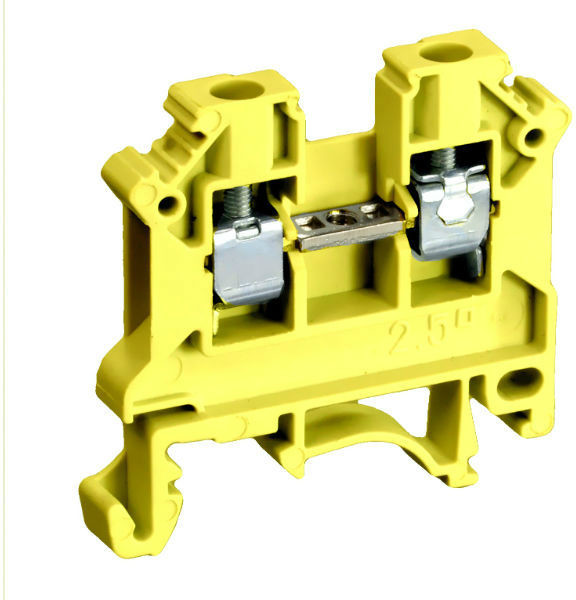 Simet Złączka szynowa 2-przewodowa 2,5 żółty 11221314