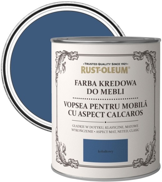 Rust-Oleum Farba kredowa do mebli Rust-Oleum kobaltowy 0 75 l R0070042G5