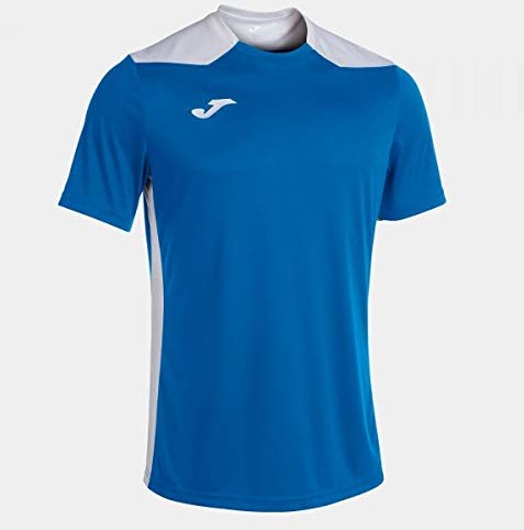 Joma Męska koszulka Championship Vi Królewski biały 4XS 101822702