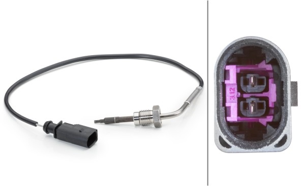 HELLA czujnik, temperatura spalin 6PT 014 494-101 6PT 014 494-101