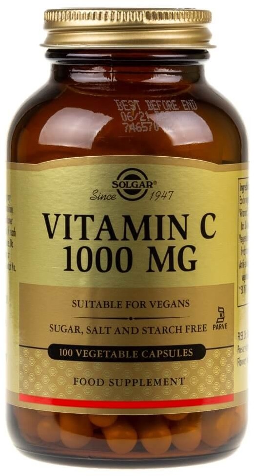 Solgar Witamina C 1000 mg - 100 kapsułek