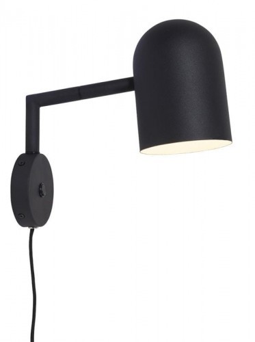 It's About RoMi LAMPA ŚCIENNA MARSEILLE 26,5CM, CZARNA MARSEILLE/W/B