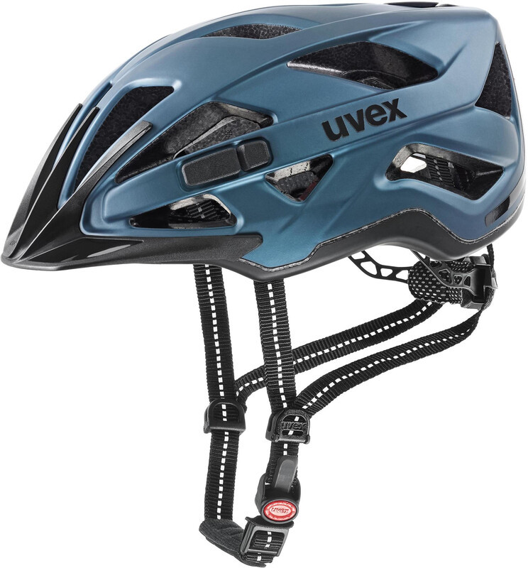 UVEX City Active Kask rowerowy, underwater mat 52-57cm 2021 Kaski miejskie i trekkingowe S4104280615