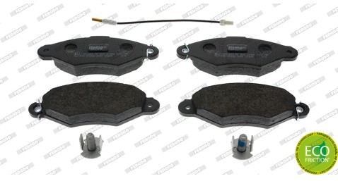 FERODO (FEDERAL-MOGUL) Zestaw klocków hamulcowych, hamulce tarczowe (FEDERAL-MOGUL) FDB1135