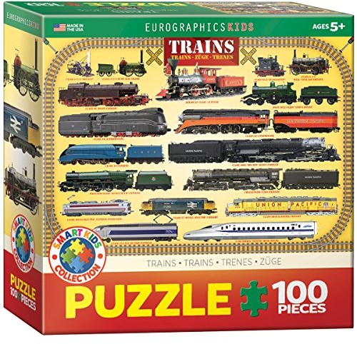 Eurographics Puzzle Trains MO (100 części)