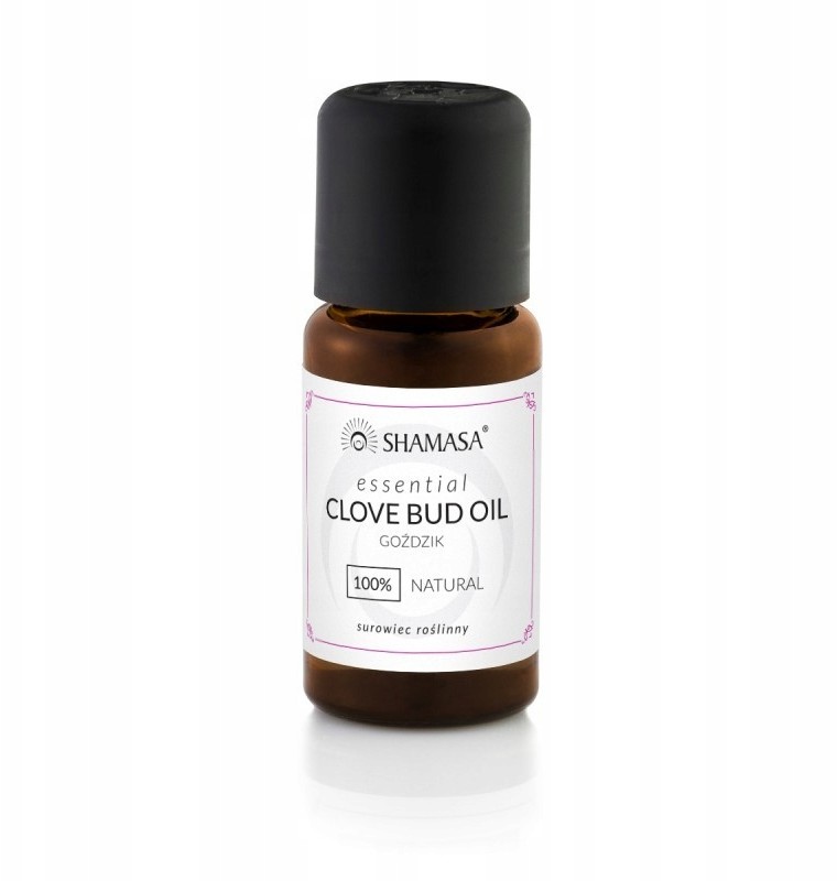 Olejek Goździk esencja 100% 15ml Shamasa