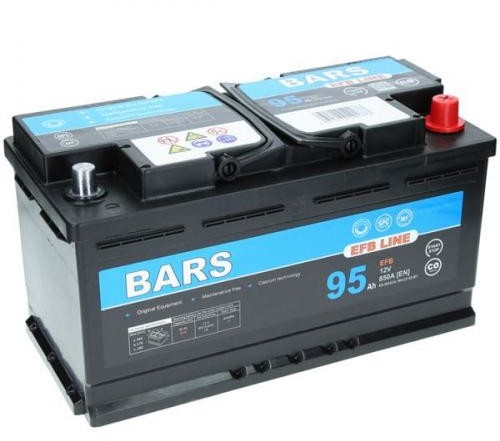 Fiamm Bars EFB Line 12V 95Ah 850A L5 Start&Stop P+