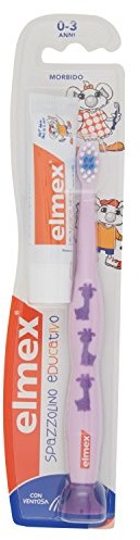 Elmex Szczoteczka do zębów spazzo Lino ponieważ denti Manuale per bambini elmex spazzo Lino Educ Administrativo 0  3 Anni