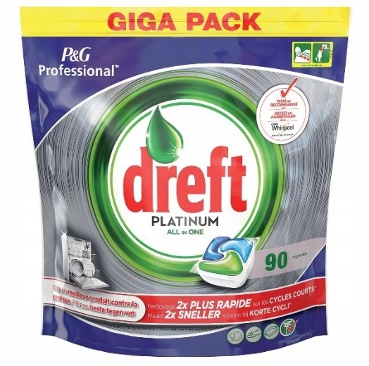 Dreft Fairy Platinum Original Tabletki 90szt