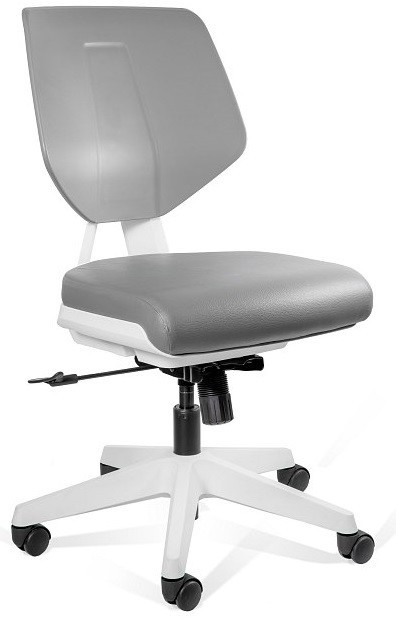 Unique Meble Fotel biurowy KADEN LOW grey/grey
