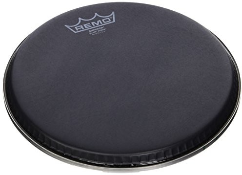 Remo 25 cm czarna zamszowa głowica bębna Emperor BE0810ES