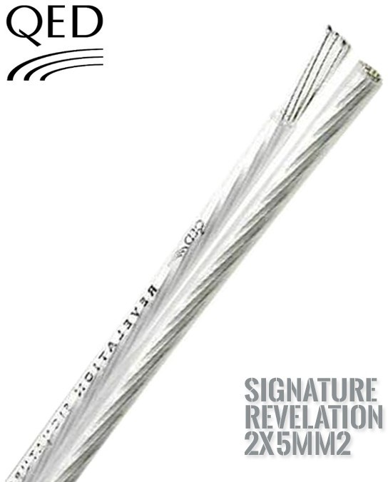 Qed Kabel głośnikowy SIGNATURE C-QEDREV/50 - 2 x 5.0mm2 C-QEDREV/50