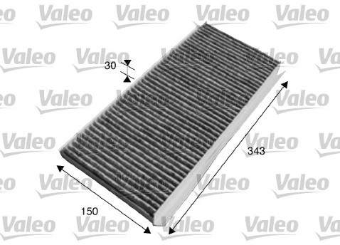 VALEO Filtr, przewietrzanie przestrzeni pasażerskiej 715617