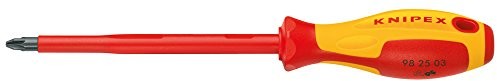 Knipex 98 25 00 śrubokręt do wkrętów z gniazdem krzyżowym Pozidriv 162 MM 98 25 00