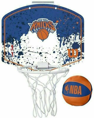 Wilson Mini tablica do koszykówk NBA Team Mini Hoop New York Knicks 38204-0
