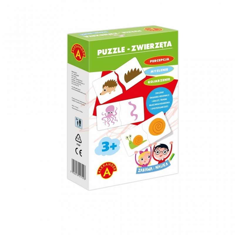 Alexander Zabawa i Nauka - Puzzle Zwierzęta