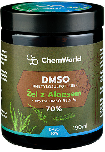 ChemWorld Żel DMSO z aloesem 70% (ChW) 190ml
