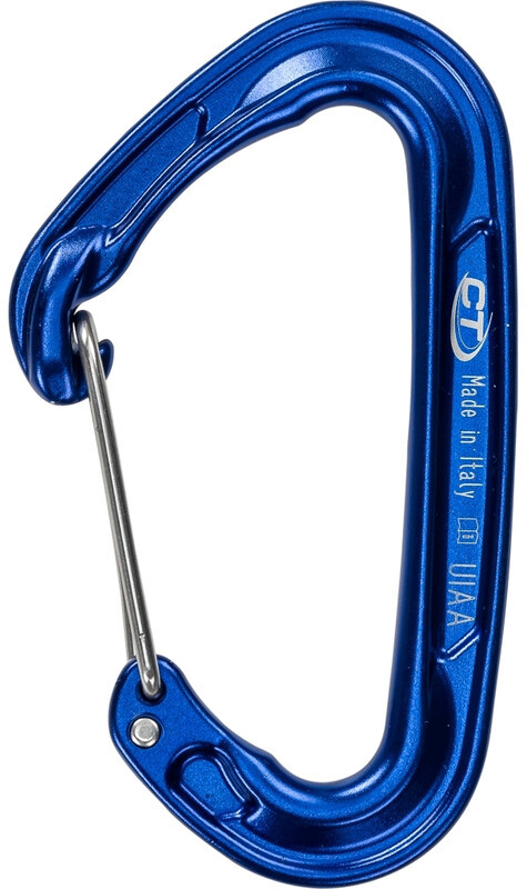 Climbing Technology Fly-Weight Evo Karabinek, blue colour 2021 Karabinki niezakręcane 2C43900WVACTSTD