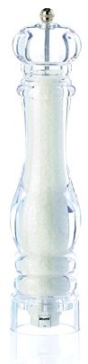 Bisetti 8440s młynek do soli, szkło akrylowe, 32 cm, przezroczysty BT-8440S