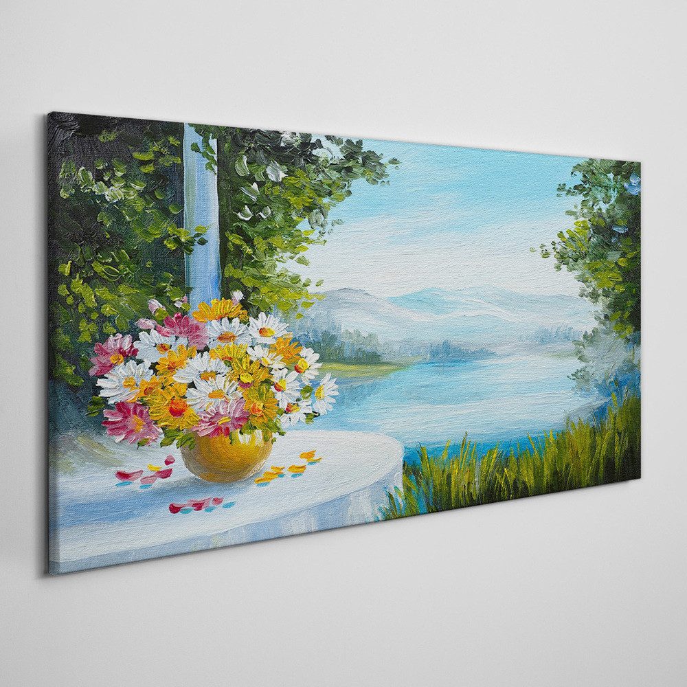 PL Coloray Obraz Canvas krajobraz jezioro przyroda 120x60cm