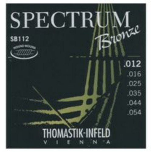 Thomastik Struny pojedyncze B/H .016 ze stali niepowlekanej, mosiądzowana P16 do gitary akustycznej Spectrum SB112; Plectrum Acoustic AC113; do gitary jazzowej i gitary elektrycznej 669342