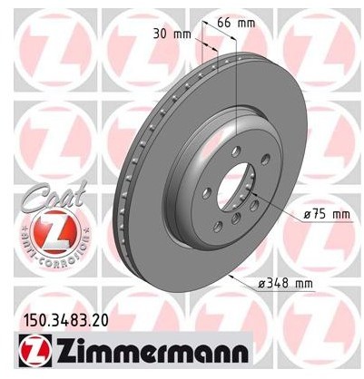 Zimmermann Tarcza hamulcowa 150.3483.20
