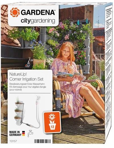 GARDENA NatureUp! Irrigation kit corner for connection to tap (13157-20)