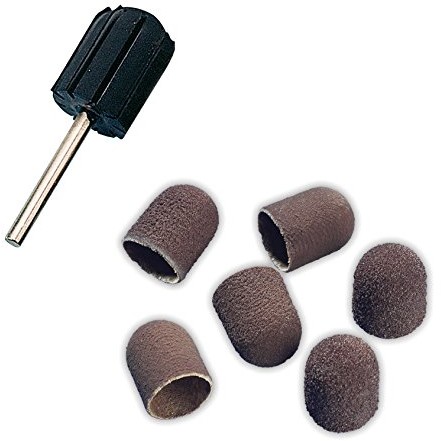 Bausch 1629/t2,35 + 1629/20 guma szelki, 13 MM Plus 20 nasadki szlifujące sortowane 1629/T2,35+1629/20