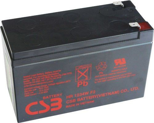 Akumulator żelowy 12V 9Ah CSB HR1234W F2 HR1234WF2