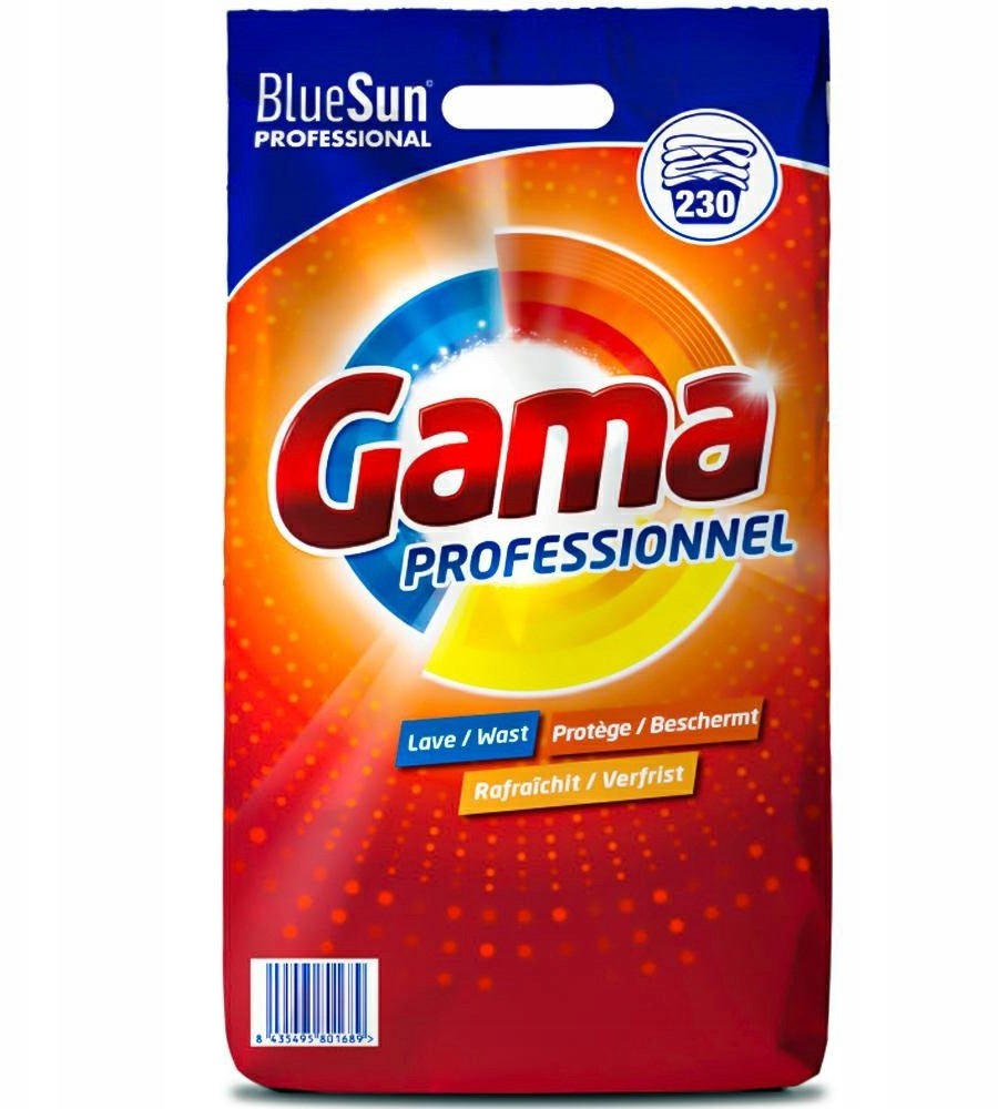 Фото - Інше для прання Vizir Gama Professional 15kg  (proszek do prania białych i kolorowych tkanin)
