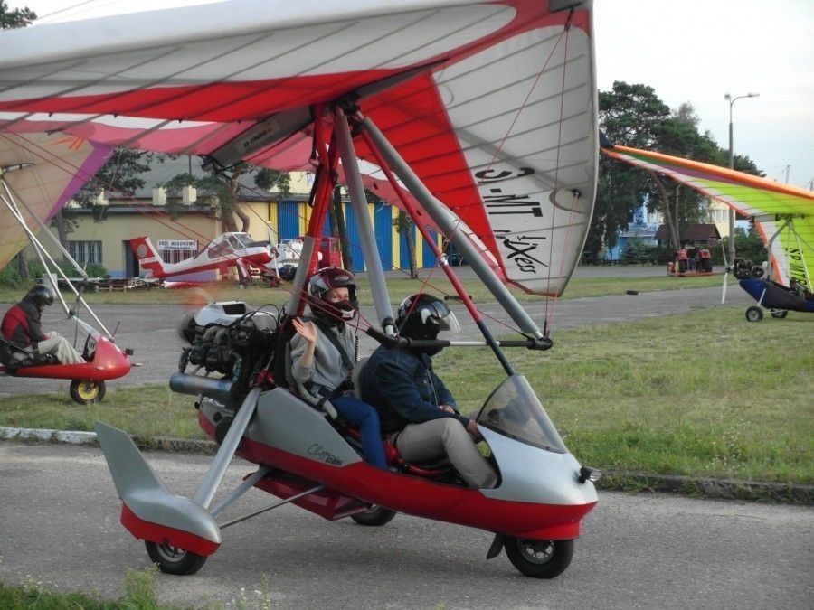 Lot motolotnią - Bydgoszcz - lot VIP LMBV