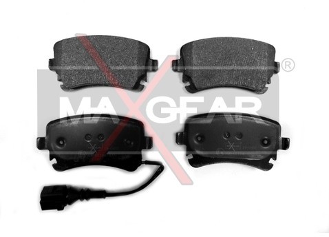 MaxGear Zestaw klocków hamulcowych, hamulce tarczowe 19-0497