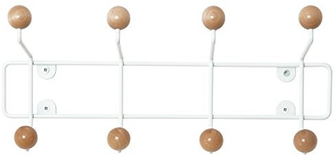 Leitmotiv Kula garderoba ścienna Balls drewniane 8 haki PT2454