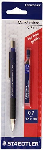 Staedtler 7757bk25d Mars Micro ołówek automatyczny 775 07 i przyboru HB, 0. 7 MM, 1 sztuki 7757ABK25D