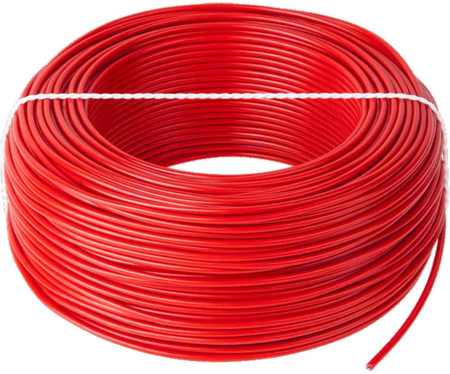 Elektrokabel Przewód instalacyjny LgY 1x1,5) drut 100m czerwony KAB0870