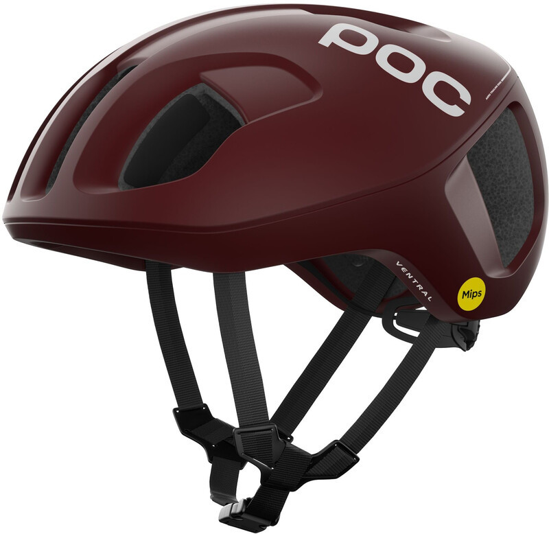 POC Ventral MIPS Helmet, czerwony M | 54-60cm 2022 Kaski szosowe 10750-1136-MED